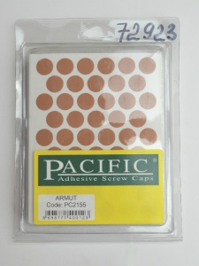 Заглушка самоклеющаяся D=14 2155 груша, 50 шт/лист (Pacific)