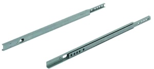 Направляющие шариковые частичного выдвижения H=17 L=246 (Hafele)(420.59.102)