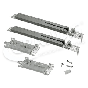 Комплект доводчиков Mebax, вес дв. до 40 кг, (2 дов. + 2 ниж. ролика)