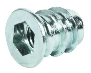 Муфта M6*13,0*10,0*SW6 оцинкованная (Hafele)(030.10.863)