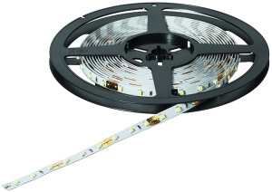 Светодиодная лента, хол/бел, 6500К,smd5050, 60д/м, IP20,5 м,12В, 14,4Вт/м, шир. 10мм(LSE-270)(OGM)
