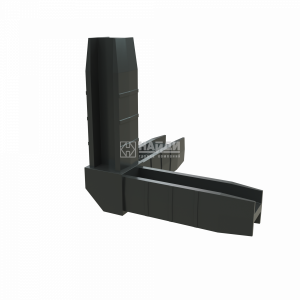 Коннектор 3 "bevel", графит (Найди)