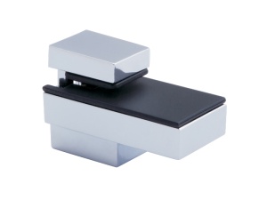 Крепление для стеклянной полки GF Quadro mini 50*26*25 хром (CM-826)-#ВД