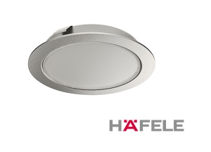 Светильник LED2047 12V/3W дневной белый 4000K, серебр. (Hafele)(833.72.341)