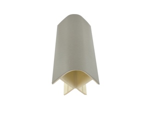 Соединение цоколя 90* l=1000 №19 антрацит (Россия)(М-1)