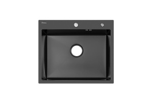 Мойка ARONA ARS 600х505 BLACK PVD NANO, нерж.сталь