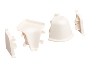 Заглушка 11509 белый — левая (Rehau 118)