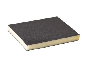 Шлиф.губка Flexifoam Soft Pad двусторонняя 120*98*13мм P-180