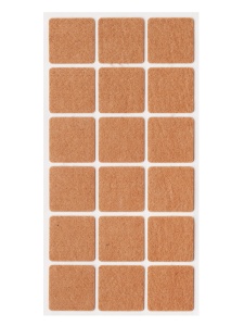 Подкладка под опору самоклеющаяся 6030 30x30/21, войлок (Pacific) Подкладка под опору самоклеющаяся 6030 30x30/21, войлок (Pacific)